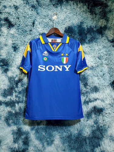 Retro 95-97 Juventus Auswärts Fußballtrikots