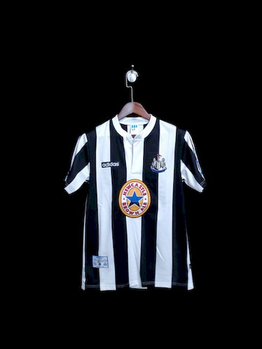 Retro 95-97 Newcastle United Heim Fußballtrikots