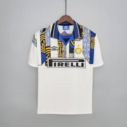 Retro 96-97 Inter Mailand Auswärts Fußballtrikots