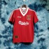Retro 96 97 Liverpool Heim Fußballtrikots