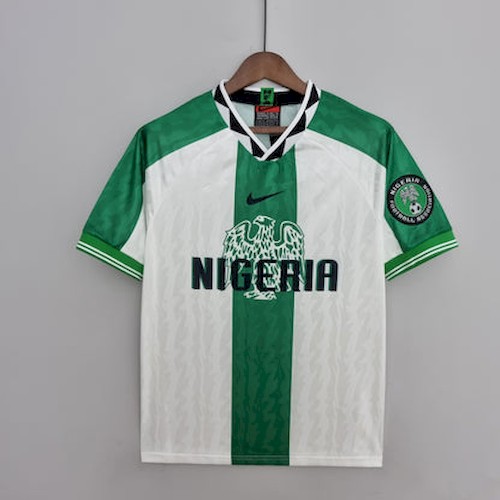 Retro 96-98 Nigeria Auswärts Fußballtrikots
