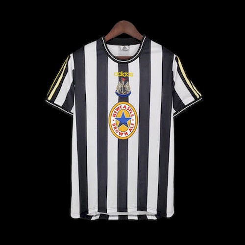 Retro 97-99 Newcastle United Heim Fußballtrikots