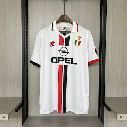 Retro AC Mailand 1996-97 Auswärts Fußballtrikots