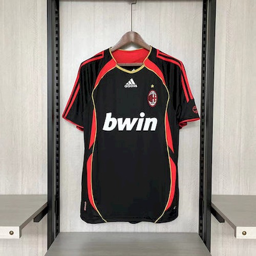 Retro AC Mailand 2006-07 III Fußballtrikots