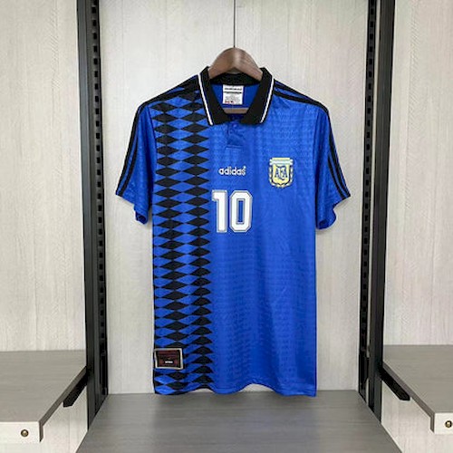 Retro Argentinien 1994-95 Auswärts Fußballtrikots