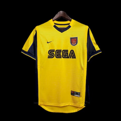 Retro Arsenal Auswärts Fußballtrikots 1999-00