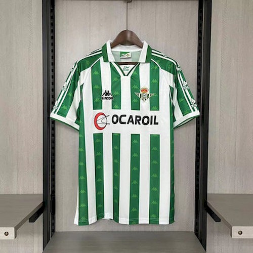 Retro Betis 1995-96 Heim Fußballtrikots