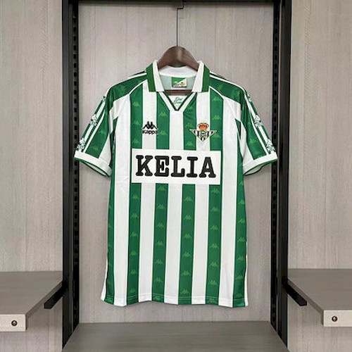 Retro Betis 1996-97 Heim Fußballtrikots