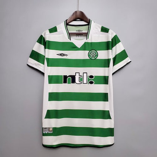 Retro Celtic 01-03 Heim Fußballtrikots