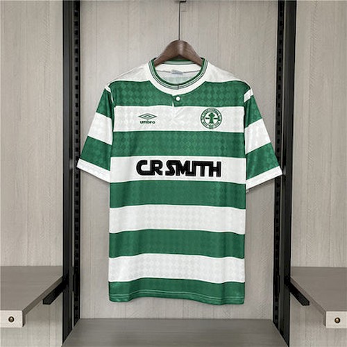 Retro Celtic 1987-88 Heim Fußballtrikots