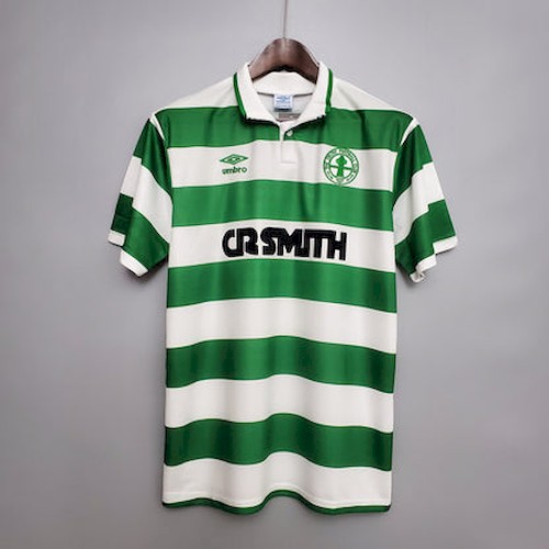 Retro Celtic 87-89 Heim Fußballtrikots