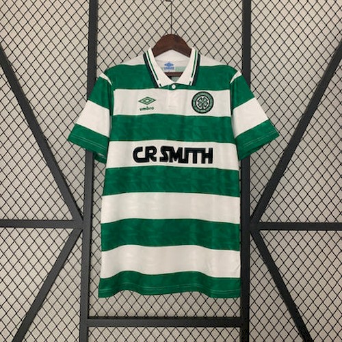 Retro Celtic 89-91 Heim Fußballtrikots