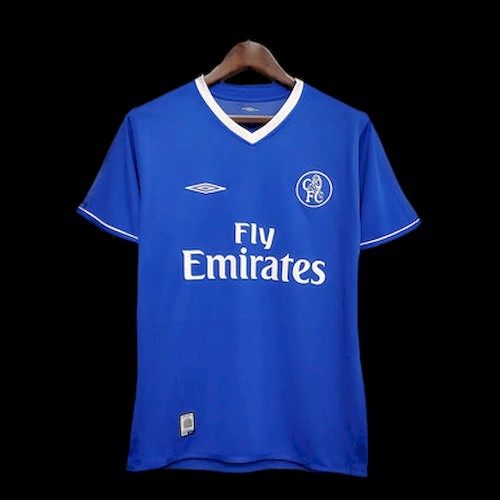 Retro Chelsea 03-05 Heim Fußballtrikots