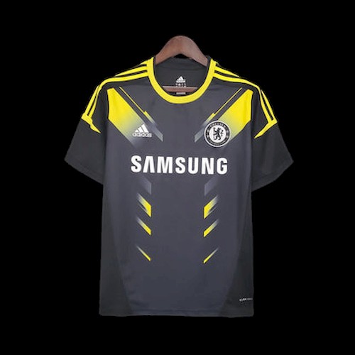 Retro Chelsea 12-13 Auswärts Fußballtrikots