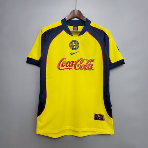Retro Club America Heim Fußballtrikots