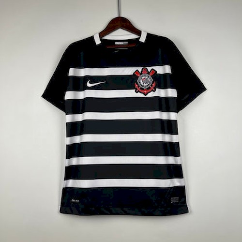 Retro Corinthians 15-16 Auswärts Fußballtrikots