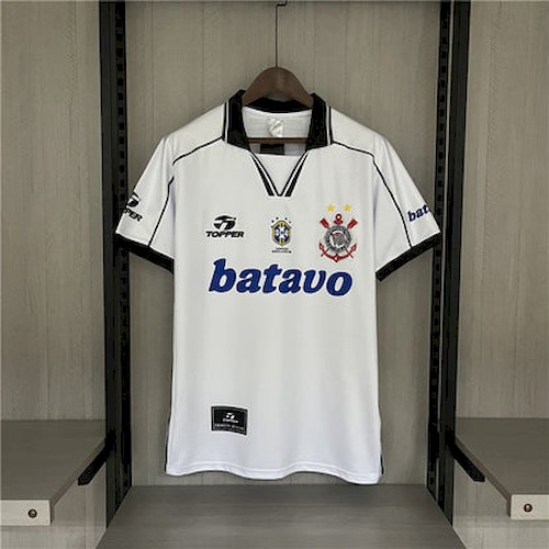 Retro Corinthians 1999 Heim Fußballtrikots
