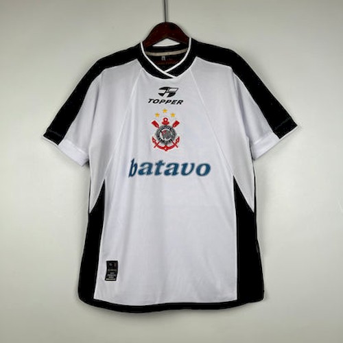 Retro Corinthians 2000 Heim Fußballtrikots