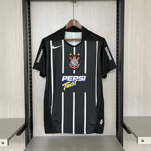 Retro Corinthians 2004 Auswärts Fußballtrikots
