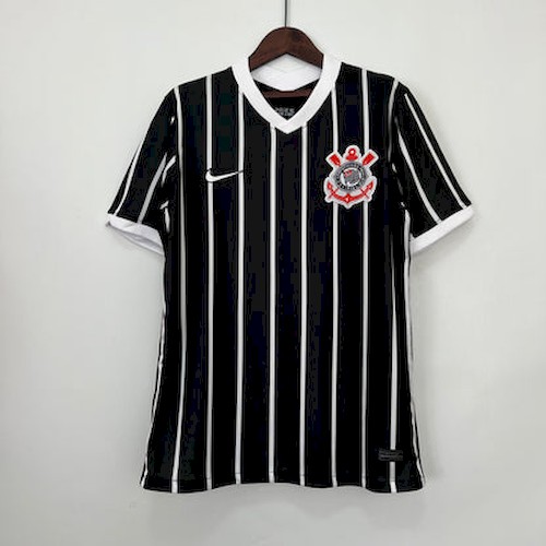 Retro Corinthians fc 20-21 Auswärts Fußballtrikots