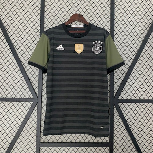 Retro Deutschland 2016 Auswärts Fußballtrikots