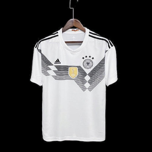 Retro Deutschland 2018 Heim Fußballtrikots