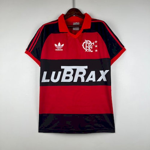 Retro Flamengo 1987 Heim Fußballtrikots