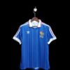 Retro Frankreich 1982 Heim Fußballtrikots
