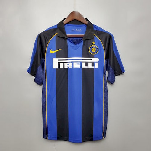 Retro Inter Mailand 02-03 Heim Fußballtrikots