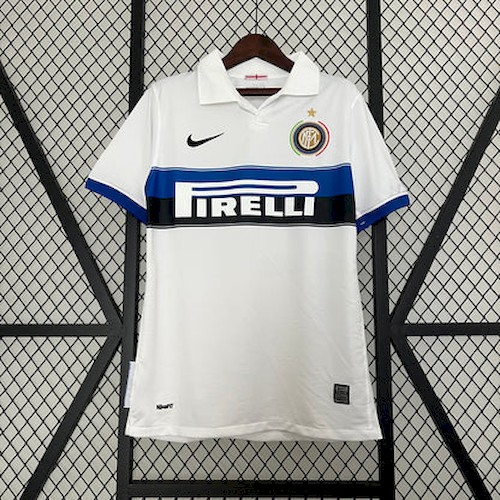 Retro Inter Mailand 09-10 Auswärts Fußballtrikots