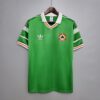 Retro Irland 1988 Heim Fußballtrikots