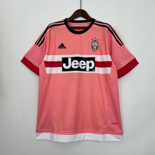 Retro Juventus 15-16 Auswärts Fußballtrikots