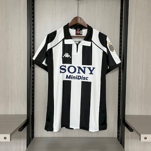 Retro Juventus 1997-98 Heim Fußballtrikots