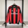 Retro Langarm AC Mailand 2000 11 Heim Fußballtrikots