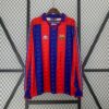 Retro Langarm Barcelona 96 97 Heim Fußballtrikots