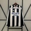 Retro Langarm Juventus 97 98 Heim Fußballtrikots