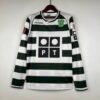 Retro Langarm Sporting Lisbon 01 03 Heim Fußballtrikots