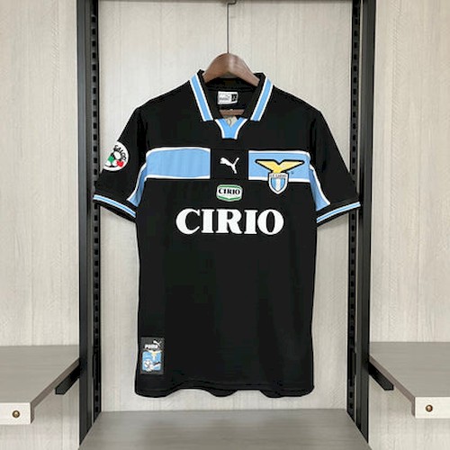 Retro Lazio 1998-99 Auswärts Fußballtrikots