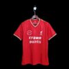 Retro Liverpool 85 86 Heim Fußballtrikots