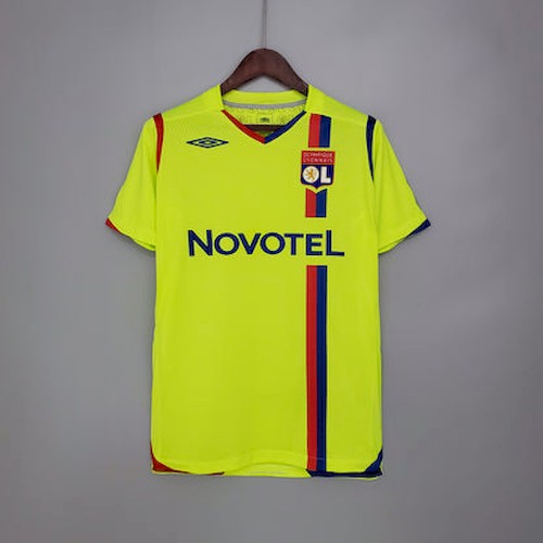 Retro Lyon 08-09 Auswärts Fußballtrikots