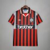 Retro Manchester City 94 96 Auswärts Fußballtrikots
