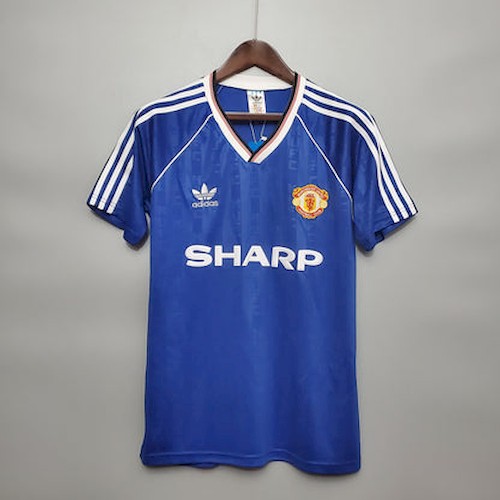 Retro Manchester United 1990 3. Fußballtrikots