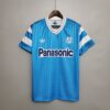 Retro Marseille 1995 Heim Fußballtrikots