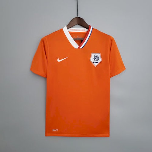 Retro Niederlande 2008 Heim Fußballtrikots