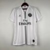 Retro PSG 18 19 Weiß Fußballtrikots