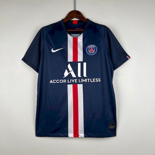 Retro PSG 19-20 Heim Fußballtrikots