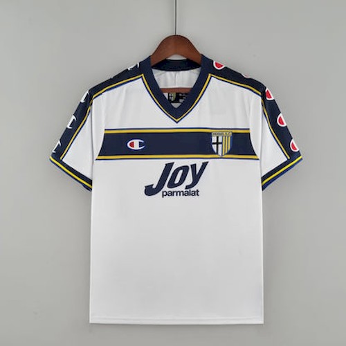 Retro Parma 01-02 Auswärts Fußballtrikots