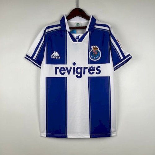 Retro Porto 98-99 Heim Fußballtrikots