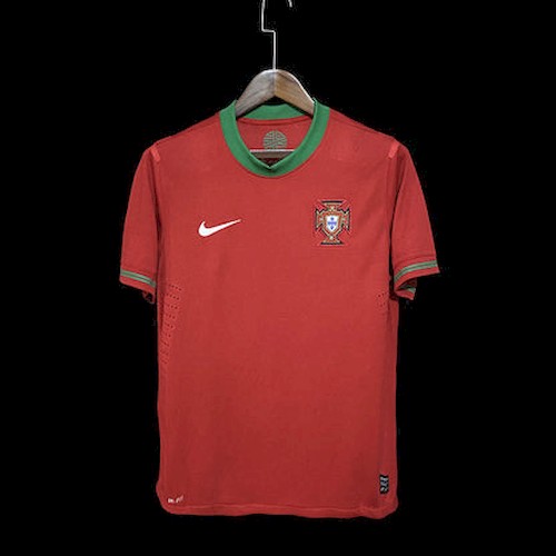 Retro Portugal 2012 Heim Fußballtrikots