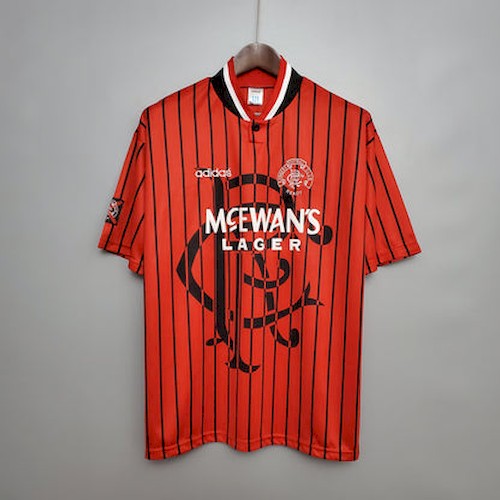 Retro Rangers 94-95 Auswärts Fußballtrikots